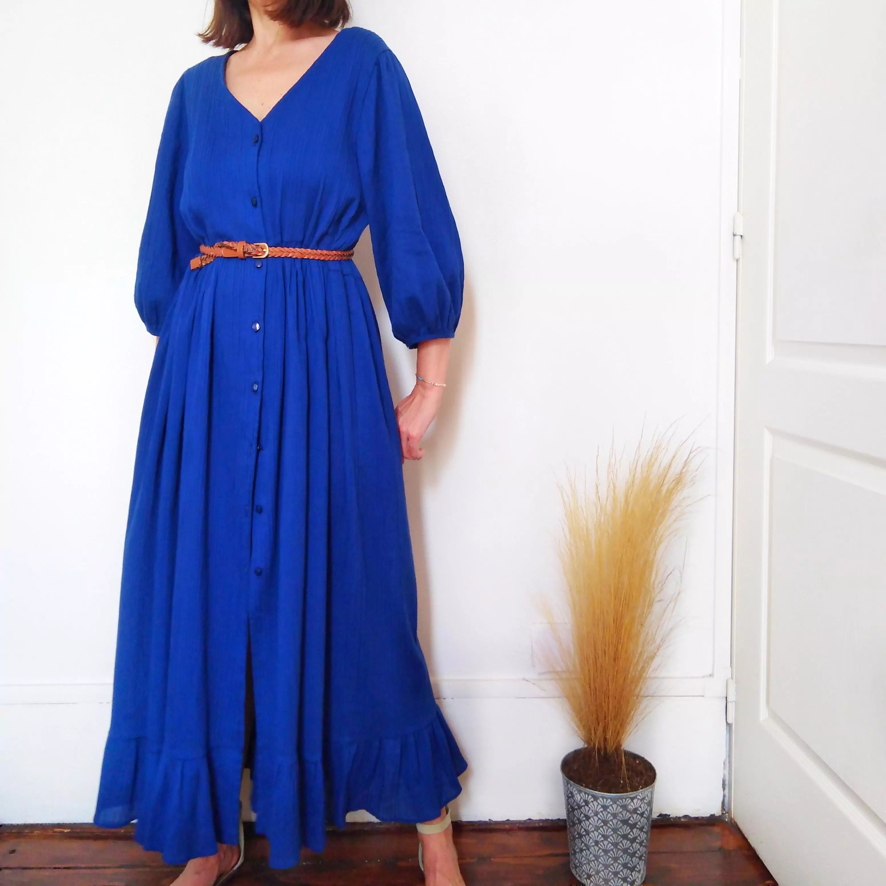 Pattern hack alert! Meet Karine from @karinebhr and her #Norma dress.