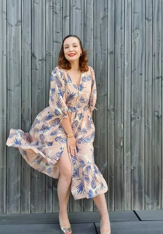 Pattern hack alert: meet Pauline from Paul and Paulette and her #Norma dress