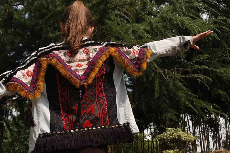 Sustainable fashion:  DIY Jean Jacket