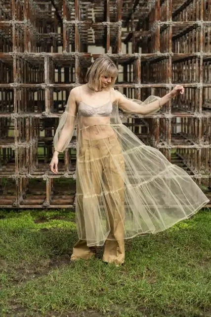 Sewing with tulle
