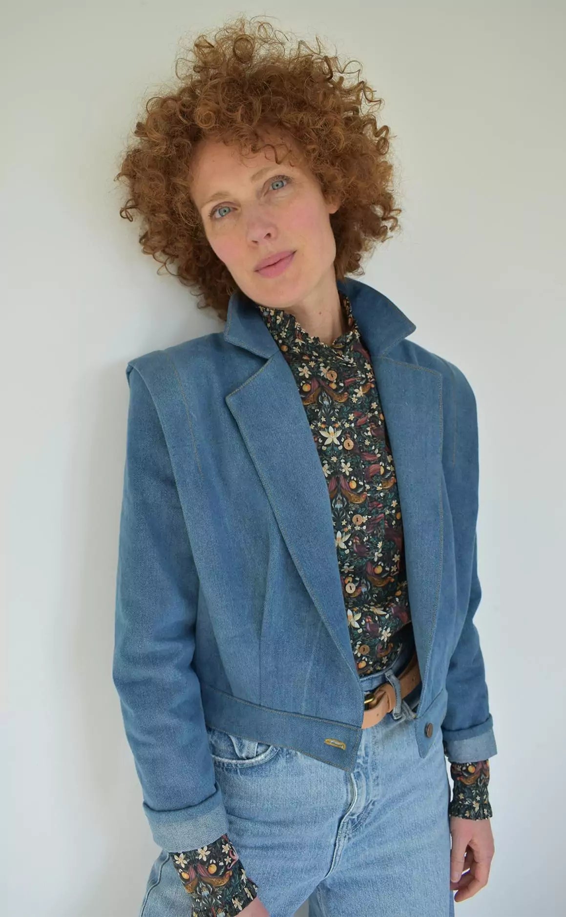 Pattern Hack Alert: @SewItCurly's Mijke and her #Tulia jacket