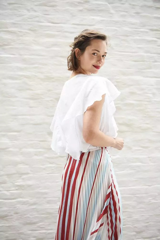Layers on top: romantic ruffles