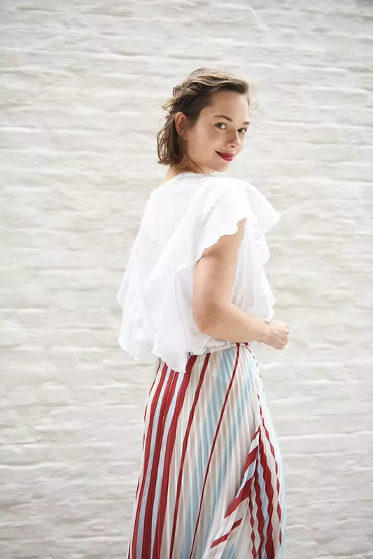 Layers on top: romantic ruffles