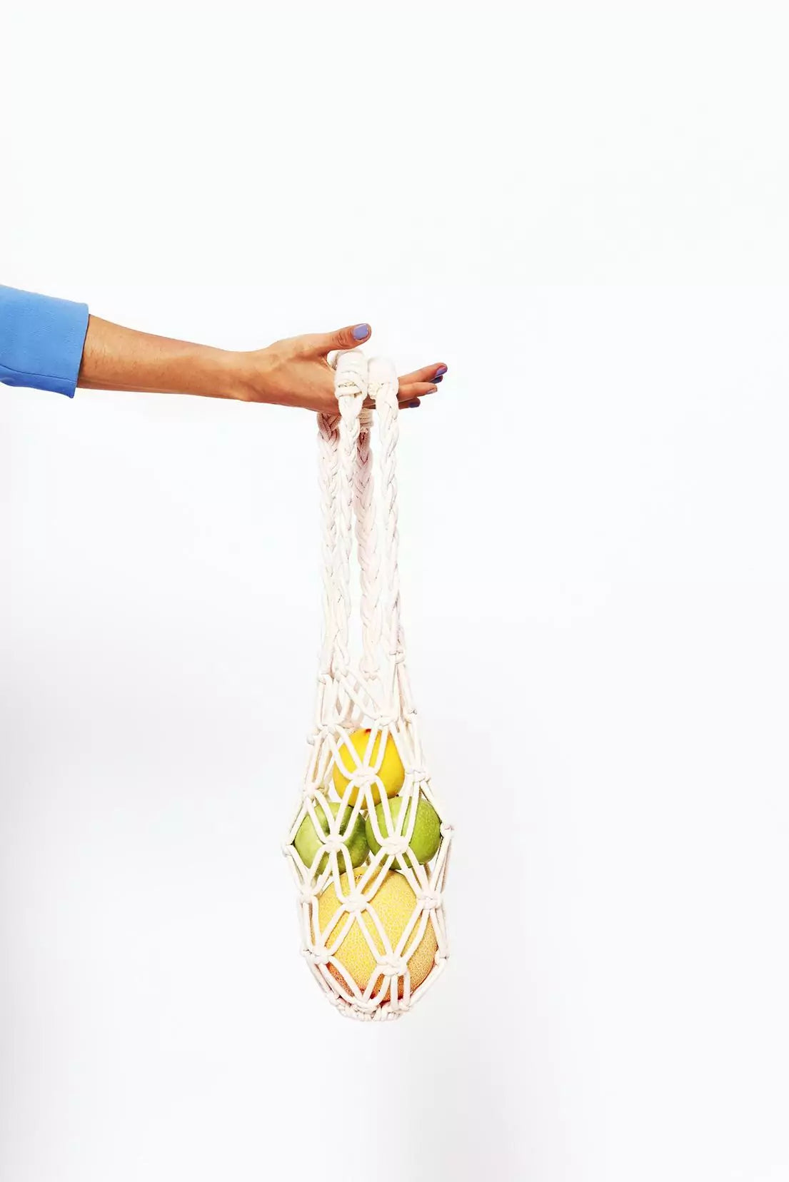 Washed up on fashion land: fishnet bags