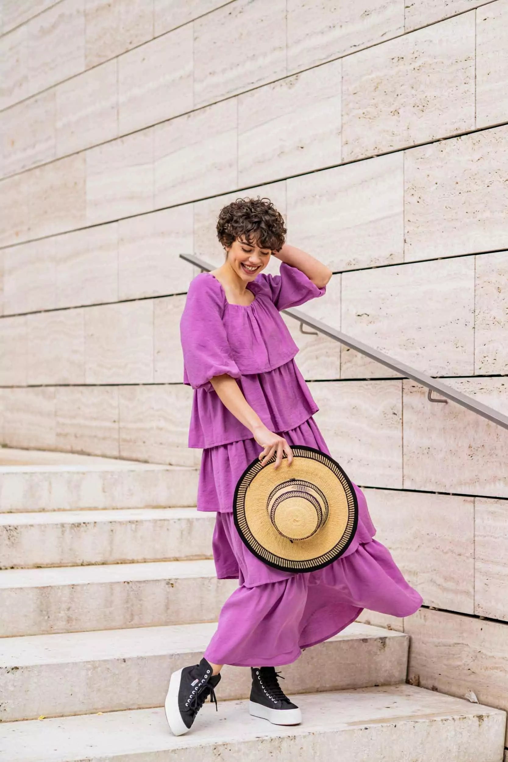 Layers everywhere: ruffle dresses