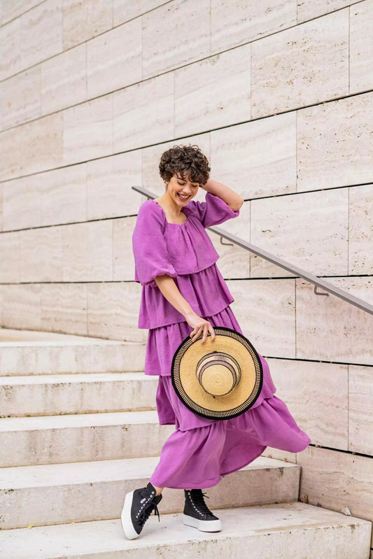 Layers everywhere: ruffle dresses