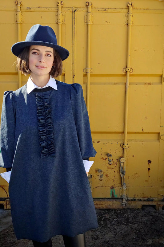 Pattern hack alert: meet Jessica from @mom.maker.model. and her Mabel dress