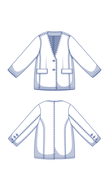 Alya Blazer Naaipatroon