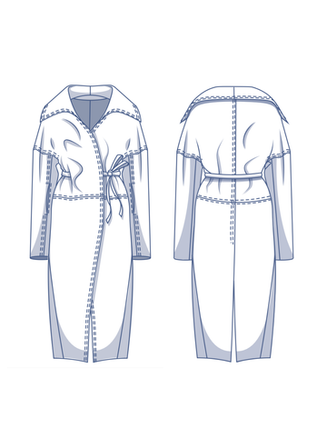 Elda Manteau Patron de Couture