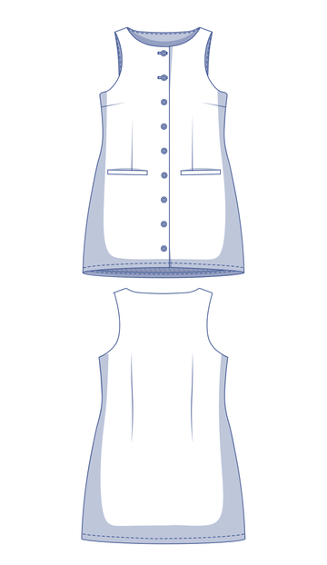 Frankie Dress Sewing Pattern