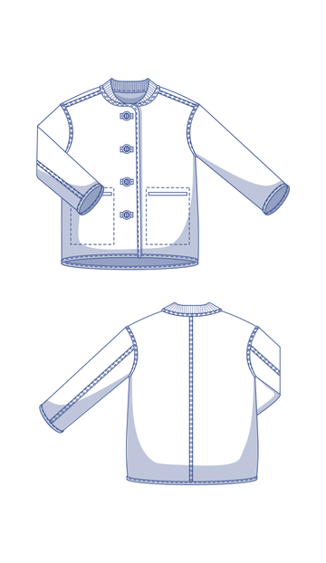 Greta Jacket Sewing Pattern
