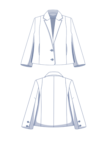 Herman Blazer Patron de couture