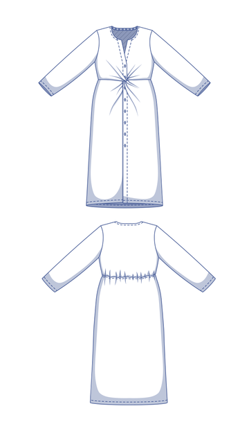 Milena Dress Sewing Pattern
