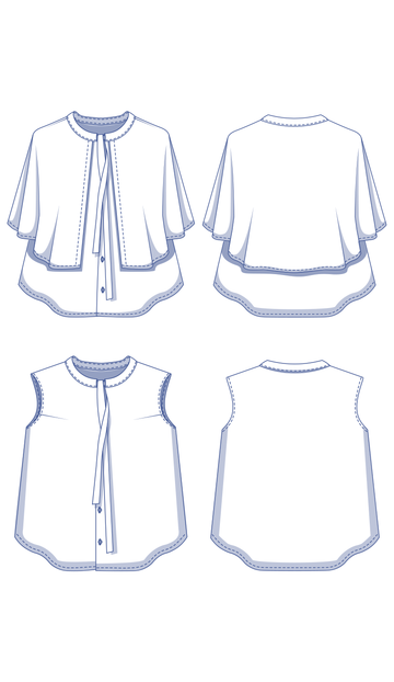 Rima Blouse Sewing Pattern