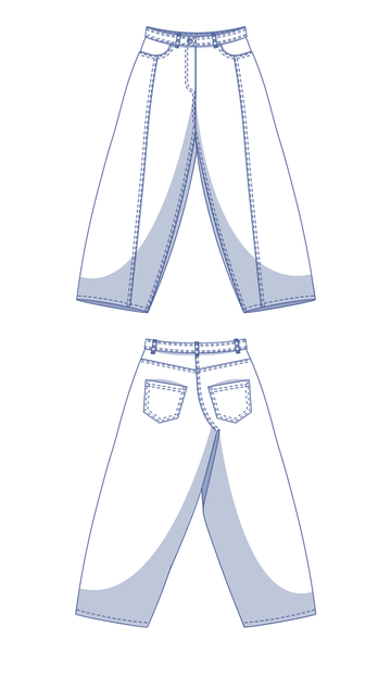 Sora Broek Naaipatroon