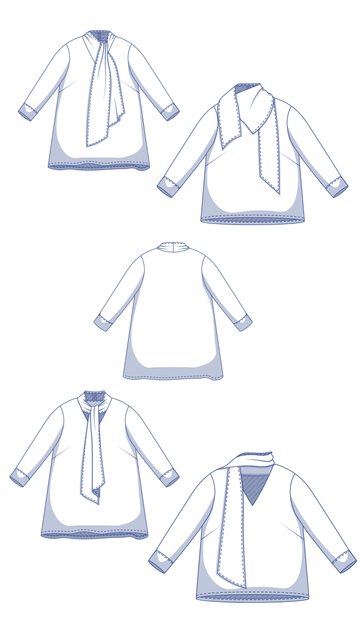 Zizou Top Sewing Pattern